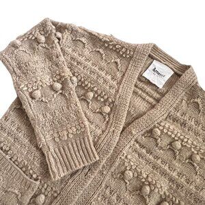 Merci Women's Tan Cardigan Sweater